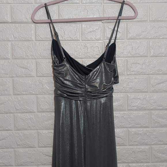 Lovers + Friends Shimmer Jumpsuit Sage Green Small NEW - Picture 6 of 16
